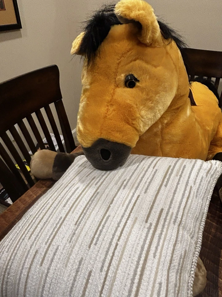 Large 28” Plush Spirit Stallion - Image 3 of 4