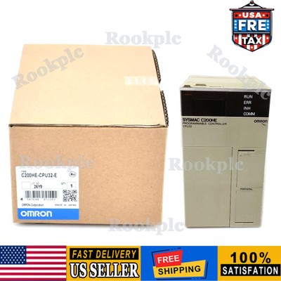 OMRON C200HE-CPU32-E CPU UNIT CONTROLLER CPU 7.2K 880POS I/O PLC MODULE NEW