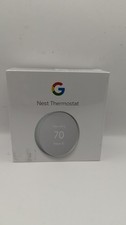 Google Nest G4CVZ Programmable Wi-Fi Thermostat - Fog Gray New Sealed