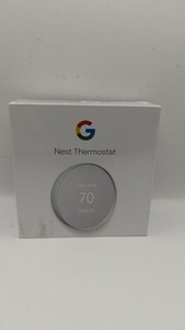 Google Nest G4CVZ Programmable Wi-Fi Thermostat - Fog Gray New Sealed