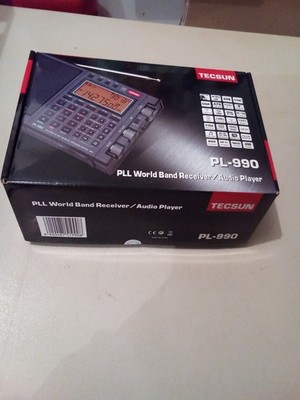 Tecsun PL-990 PLL World Band Receiver/Audio Player (s)