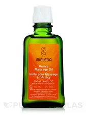 Weleda Arnica Muscle Massage Oil, 3.4 Fluid Ounce, Plant Rich Massage Oil