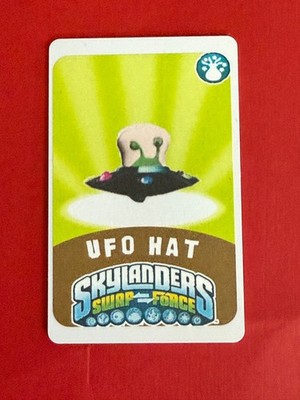 Skylanders Swap Force UFO Hat NFC Card FREE SHIPPING