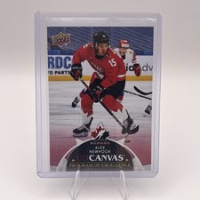 ALEX NEWHOOK ROOKIE RC UD Canvas Program of Excellence | 2021-22 Upper Deck S2