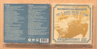DJ Nikoless Skratch This Is Where You Got It From CD 2-Discs Promo