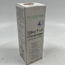 Phoera Silky Full Coverage Liquid Foundation (105 Sand) 30ml Exp 10/29 Sealed