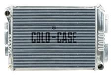 Radiator Performance Aluminum Polished Crossflow 2 Row Chevy Pontiac Each