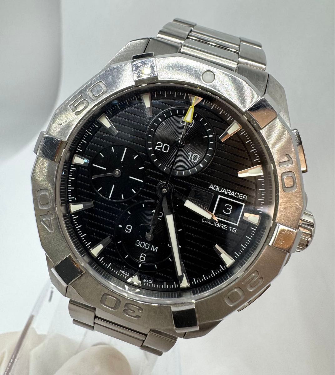 TAG Heuer Aquaracer CAY2110.BA0925 Men's Black Dial Automatic Watch