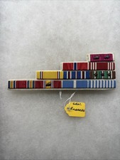 WW2 - Korean War US Army General Ribbon Bar Rack (EE945