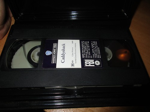 Caddyshack VHS 1983 Chevy Chase Clam Shell Movie Warner Home Video oop - Picture 4 of 4