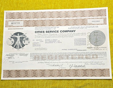 Cities Service Company Zero Coupon Guaranteed Note Bond $200 Due 1989 Registered