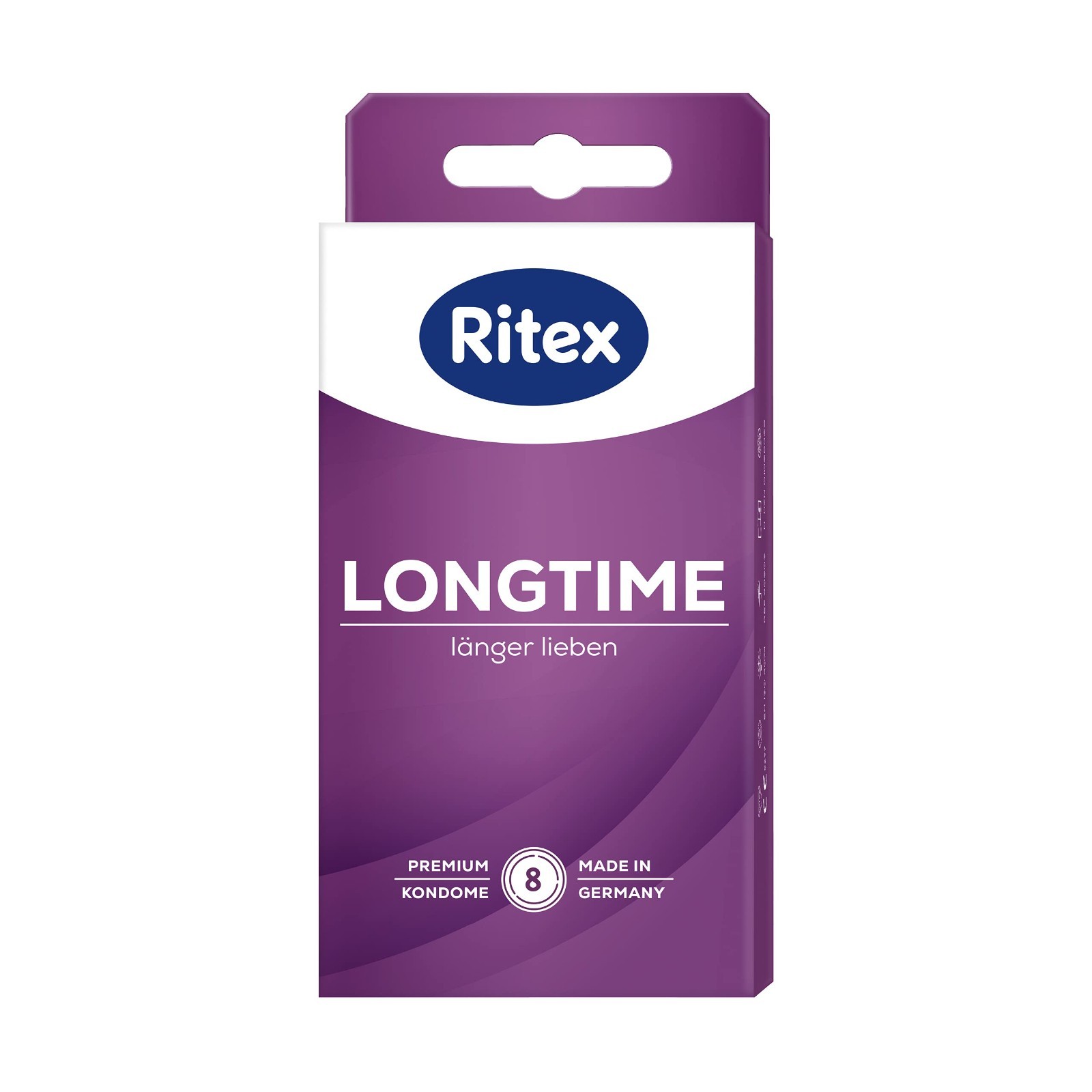 Ritex Kondome Longtime – Länger Lieben Mit Doppel-Ring 8 Stück, Kondome Für Läng Ritex Kondome Longtime – Länger Lieben Mit Doppel-Ring 8 Stück, Kondome Für Läng