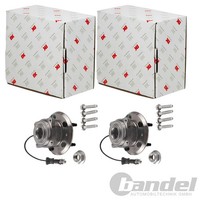 2X NK RADLAGER-SATZ Hinten Passend FÜR Chevrolet Captiva Opel Antara