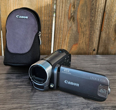 CANON LEGRIA FS36 CAMCORDER VIDEO CAMERA (NO BATTERY, NO CHARGER) A7