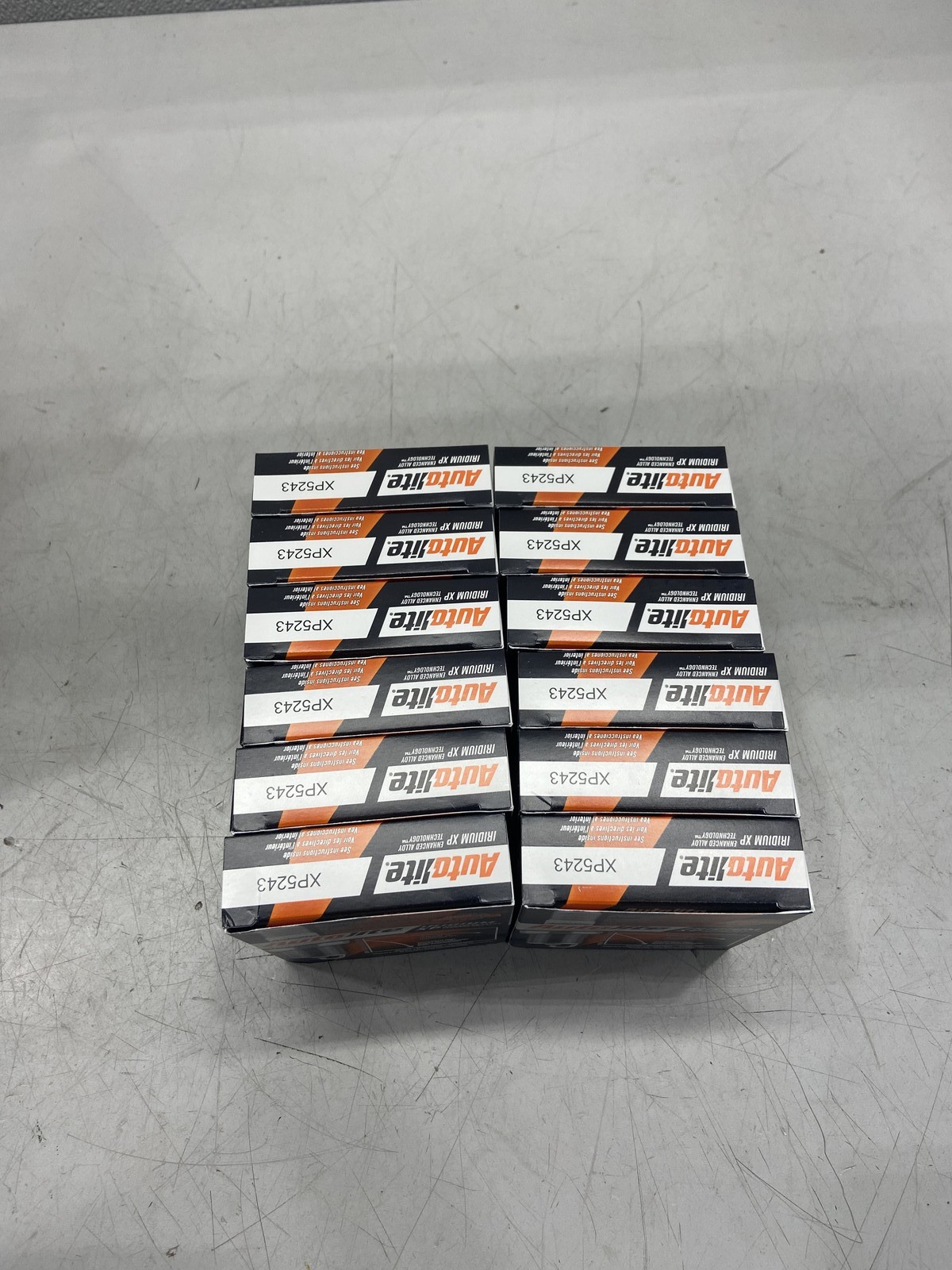 Lot Of 12 Autolite Iridium Spark Plug 4 Pack-5243