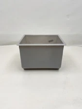 GREY PLASTIC 15 1/4" L X 12 3/4" W X 11" H DROP IN TUB TR33430 MARINE BOAT