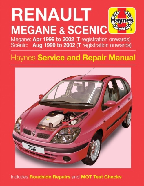 Renault Megane & Scenic 99-02 by Haynes Publishing (Paperback Book)