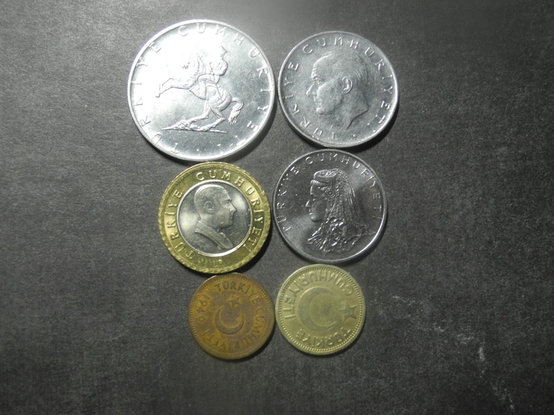 5361 - TURKEY - SIX COINS