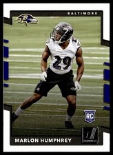 2017 Donruss Marlon Humphrey Rookie Baltimore Ravens #378
