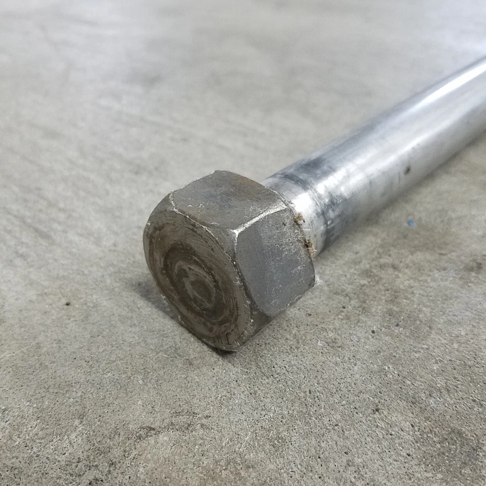 52" Length x 1" Diameter Stainless Steel Rod, One Side 1-1/2" Thread Length - Image 2 of 4