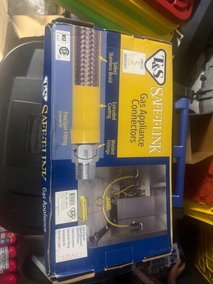 T&S Safe T Link Gas Appliance Connectors HG-4C-48K