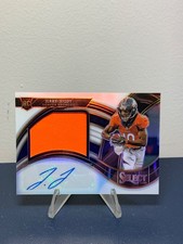 2020 Select Jumbo Rookie Signature Swatches White /75 Jerry Jeudy #JRS-JJE