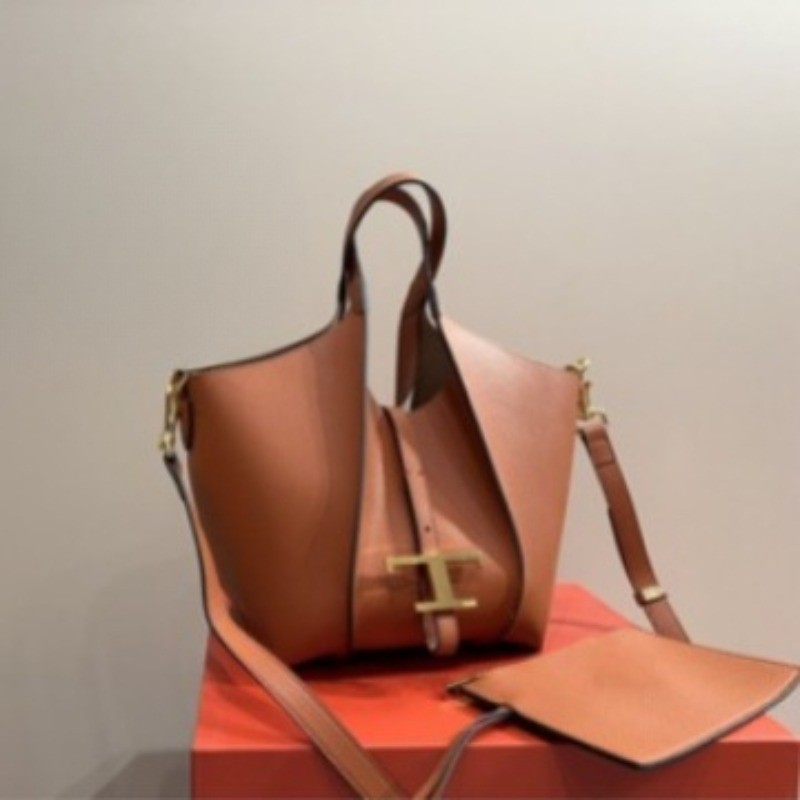 Borsa a mano donna Tod's grande capacità tracolla singola vera pelle