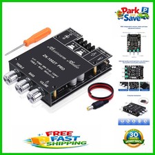 Compact 2.0 Channel Subwoofer Amplifier - Bluetooth 5.0  DJ Ready for DIY