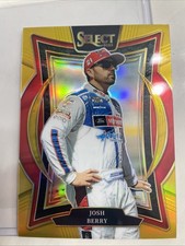 2025 Panini Select NASCAR Josh Berry Grandstand True Gold Prizm #09/10 🔥🔥🔥