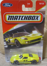 Matchbox 1-125 series #93 2005 Ford GT in Yel...