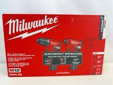 NEW Milwaukee 3494-22 M12 12V Subcompact Brushless 2-Tool Combo Kit