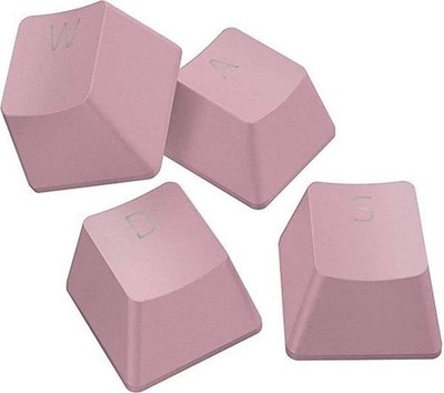 RAZER PBT Keycaps - UK/US Layout, Pink Neu & Versiegelt
