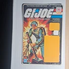 Vintage G.I. Joe 1982 Short Fuze Original 9 Cardback Full Uncut File Card