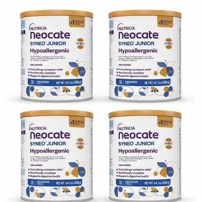 (4 Cans) Neocate Syneo Junior Hypoallergenic EXP 09/17/26 FREE SHIPPING