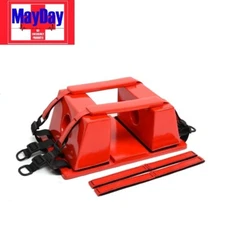 Spine board Head Immobilizer Medical Emergency Red Ambulance 141-Mayday