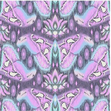 Tula Pink Eden ATLAS Amethyst Butterfly Half Yard