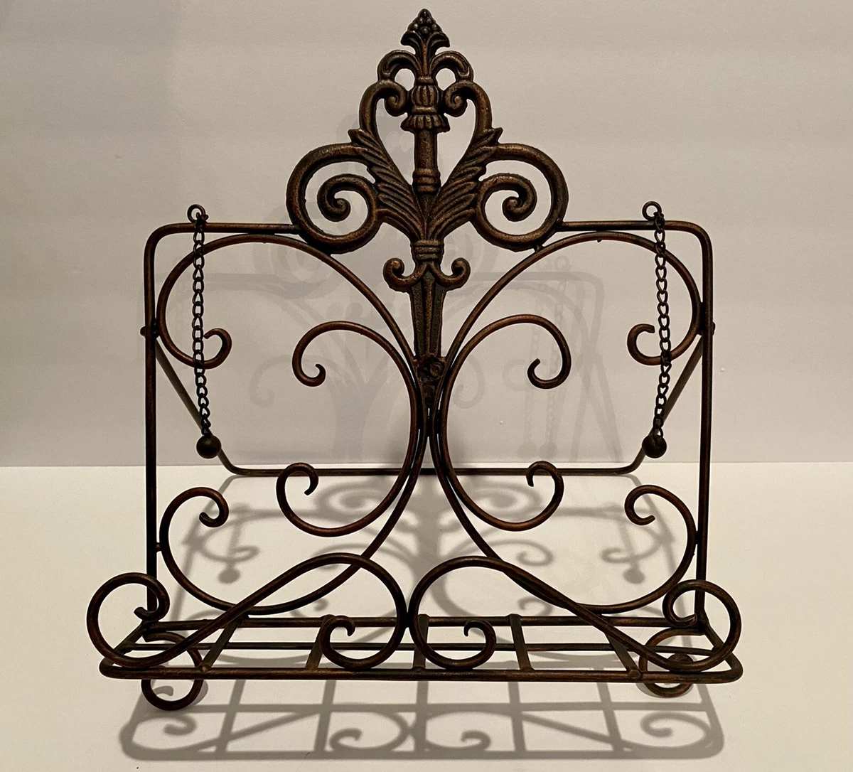 Wrought Iron Cookbook Holder