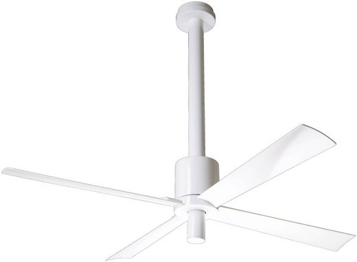 Modern Fan Co Pensi Ceiling Fan 52 Gloss White Pen Gw 52 Wh Nl Rc