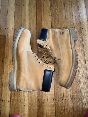 TIMBERLAND *PREMIUM 6 INCH WATERPROOF BOOT* WHEAT NUBUCK SIZE 15