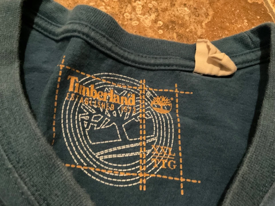 BOTAS TIMBERLAND VINTAGE Y2K CAMISETA GRÁFICA ESTAMPADA POR TODAS PARTES (HOMBRE 2XL) Foto 4 de 4