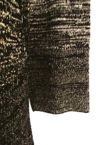 Alyx Plus Size 2X winter rose viscose/metallic long sleeve pullover sweater - Picture 4 of 12