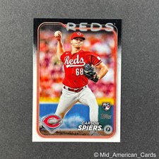 2024 Topps Series 2 Carson Spiers Rookie Base #365 Cincinatti Reds (RC)