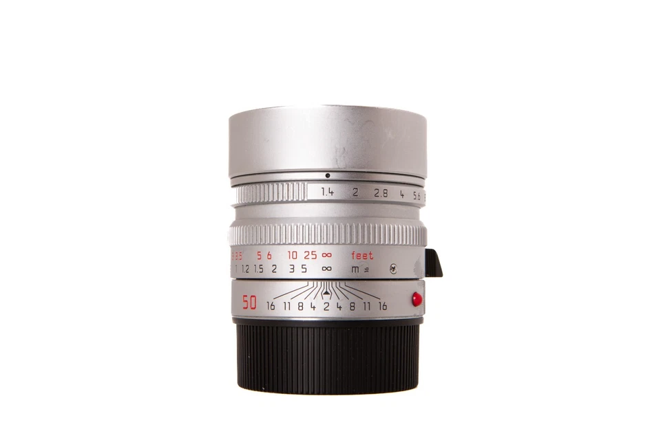 Leica 50mm f/1.4 Summilux-M ASPH Lens 11892 -Silver - Image 2 of 4