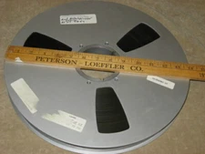 Ampex 14 inch Reel with 1 inch tape