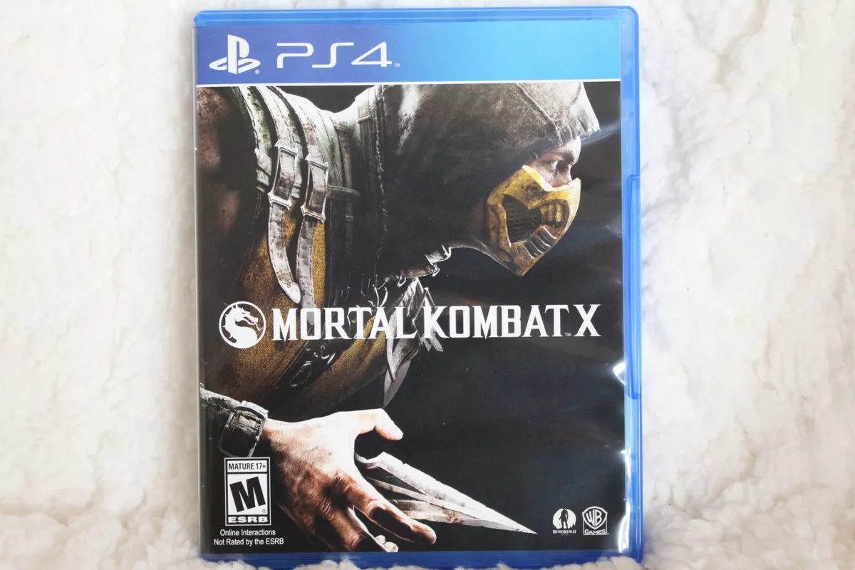 Mortal Kombat X - PlayStation 4 Brand New PS4 Games Arcade Fighting Video  Game 883929425112 