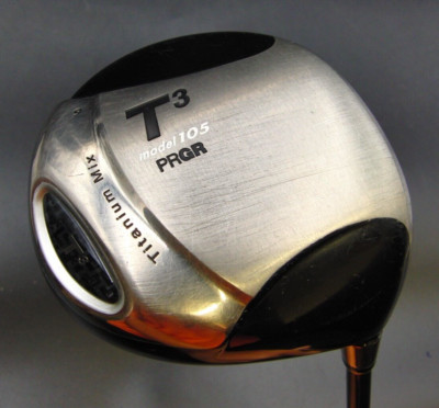 PRGR T3 Model 105 9º Driver Stiff Graphitschaft PRGR Grip