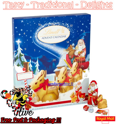 2022 Christmas Advent Calendar Milk Chocolate Lindt Cadbury Kinder Ferrero  | eBay