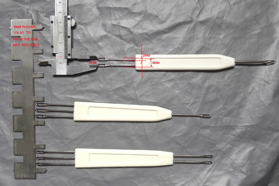 Set of 6mm Transfer Tool 1x2,1x3,2x3 for Studio MK70 & HK160 Knitting
