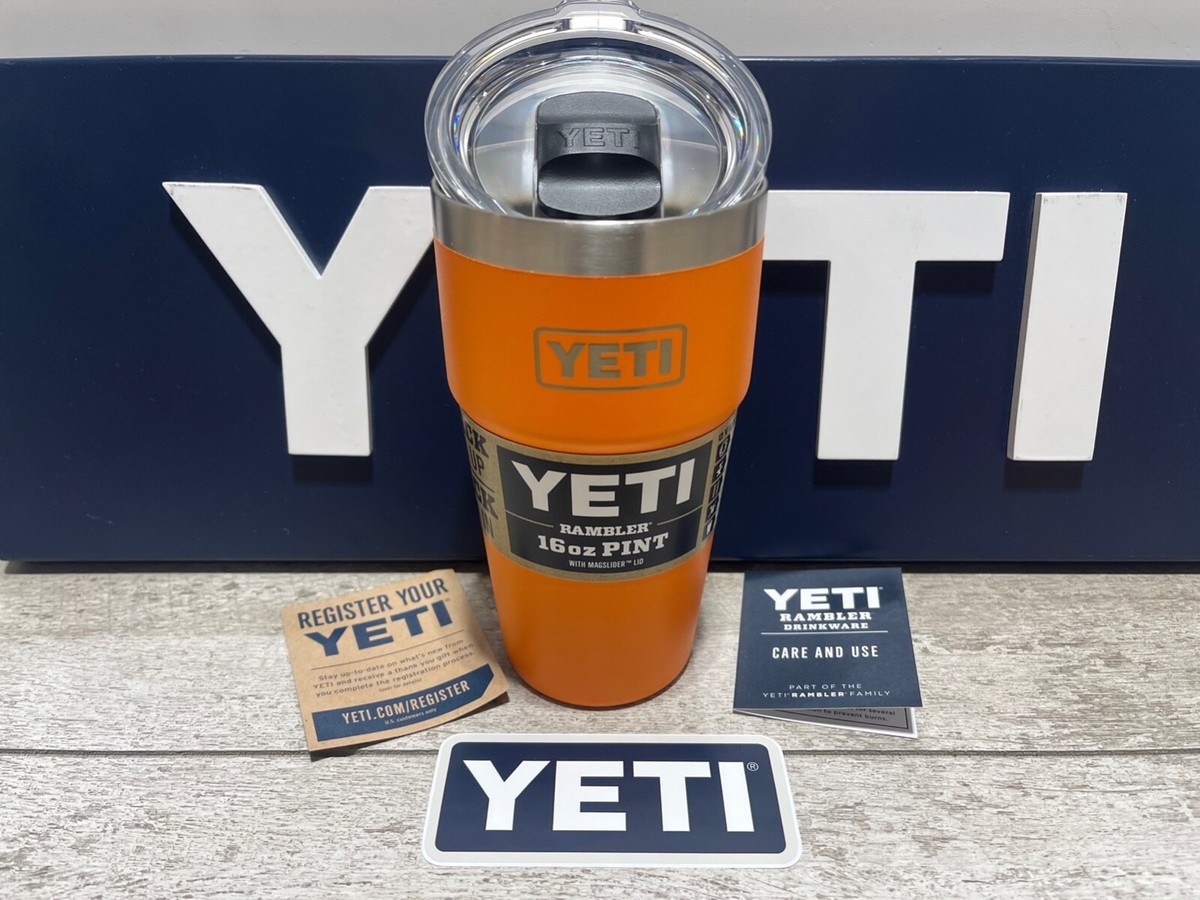 YETI Rambler 16oz/20oz Stackable Pint OG LE 👑KING CRAB