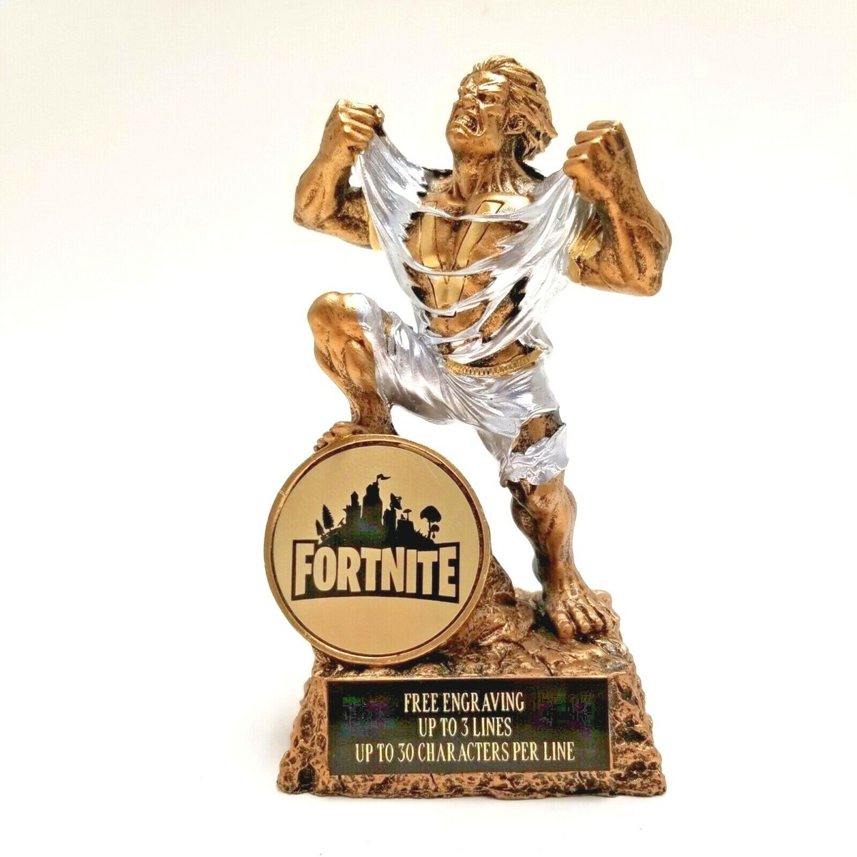 TROFI trofi バッグ fortpeat Fort FORTNITE VICTORY MONSTER TROPHY- FREE ENGRAVING | eBay